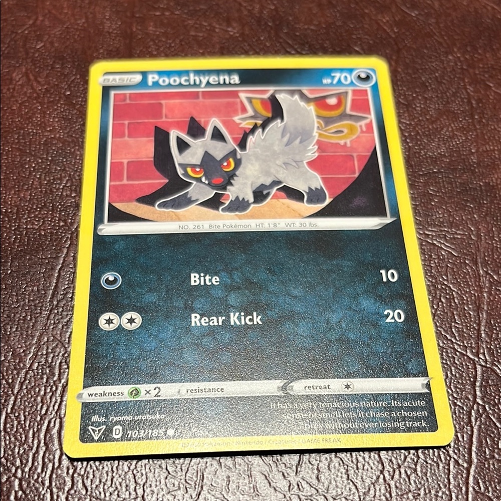 Poochyena Pokémon Card